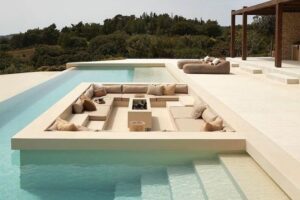 piscina contemporánea