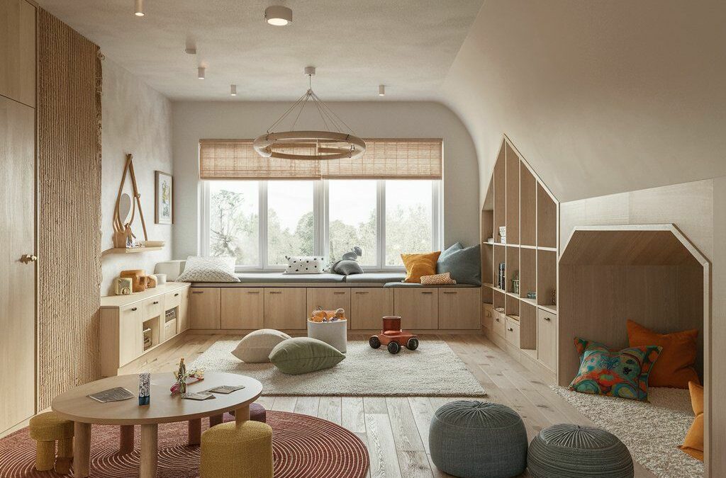 ZONAS QUE TRANSFORMAN UNA HABITACIÓN INFANTIL: ESPACIOS DE JUEGO, DESCANSO Y DESCUBRIMIENTO